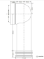 Preview: WC Anschlussrohr - flexibel kürzbar, Ø100 + DN100, L=285 mm